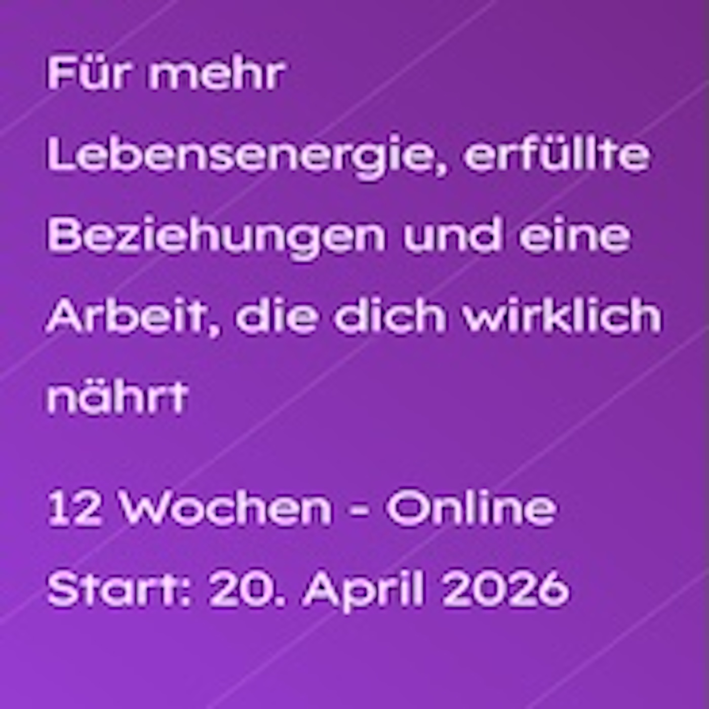 ONLINE Programm 'Die Kraft der Edelsteine - Entfalte DICH' - 3 Monate